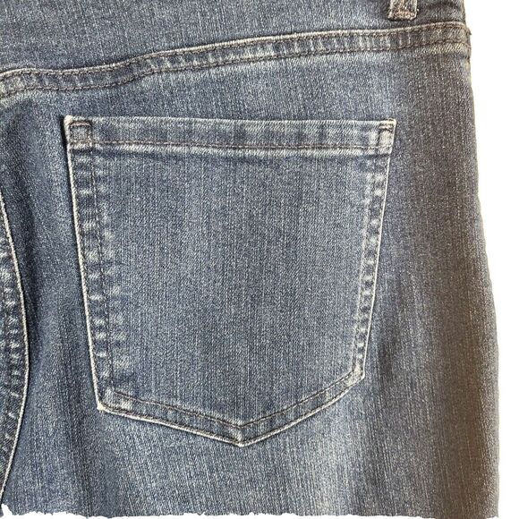 Gloria Vanderbilt Amanda Size 12 Blue Denim Jeans Cotton Stretch 32 x 30 inches - Picture 10 of 14